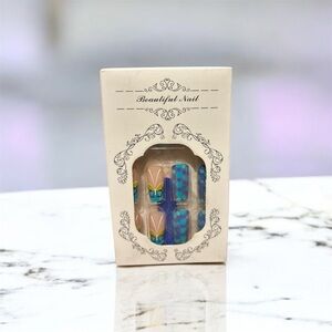 5️⃣Press On Nails Set | Butterflies & Mermaids Or 5/25